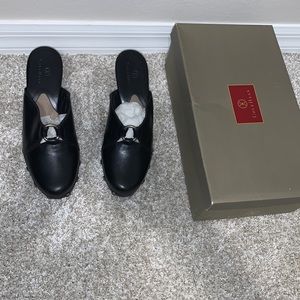 Cole Haan Black Kenna Clogs Never Worn!